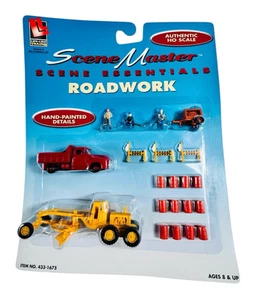 433-1675 Life-Like HO Scene Master Roadwork Accessories - Picture 1 of 5