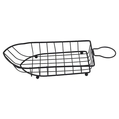  Cestino Per Fritto Cestello Friggitrice Metallo Cesto Di Frutta La Cucina - Immagine 1 di 4