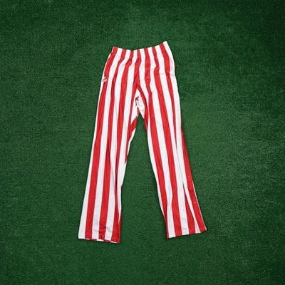 Indiana Hoosiers NCAA Adidas Men's Authentic On-Court Candy Stripe Warm Up Pants - Image 1 of 4