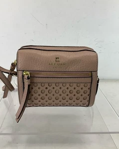 Kate Spade Umhängetasche warm taupe Leder Perri Lane Bubbles LooLoo - Bild 1 von 8