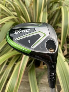 Callaway GBB Epic #3 Wood / 15 Deg -1+2 / A Flex SteelFiber 65 Shaft / GP+4 Grip - Picture 1 of 14