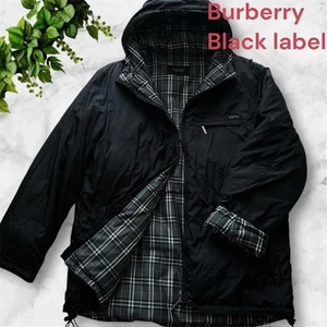 Burberry Black Label Daunenjacke, schwarz, Nova Check, Größe 38 - Bild 1 von 24