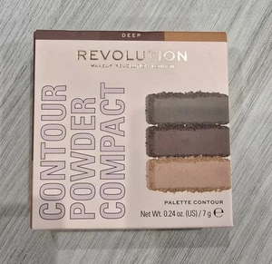 Revolution FACE Powder CONTOUR Compact Deep - New In Box Sealed - Picture 1 of 4