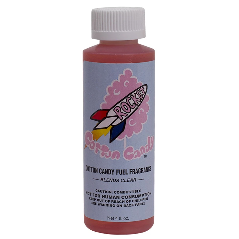 Power Plus Fuel Fragrance 19769-49; Rocket Cotton Candy 4oz treats 20gal Gas - Image 1 of 1
