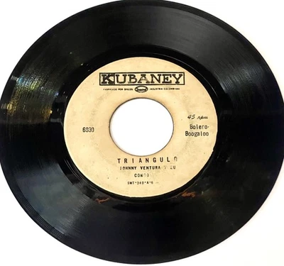 Johnny Ventura Y Su Combo ‎– Triangulo / Sabor - Salsa Guaguanco - Single - Image 1 of 2
