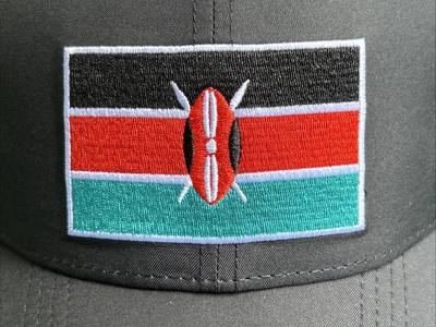 Gorra para correr Nike Team Kenya Dri-FIT adulto Legacy91 negra talla única con tirantes Foto 1 de 4