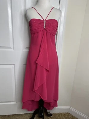 女式 Juliet 时尚 Milex 高低正式舞会礼服 • S 码 * 全新带标签 — 第 1/4 张图片