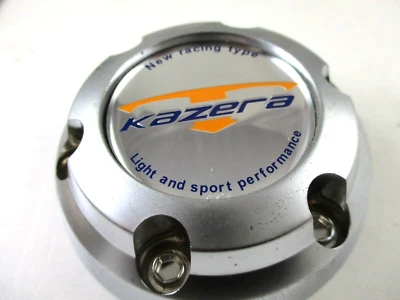 TAPA CENTRAL RUEDA PERSONALIZADA KAZERA 2 1/2"* #NX-08.10.08-CON TAPA M-455 (PARA 1 TAPA) Foto 1 de 4