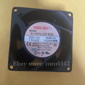 NMB 3115FS-23T-B30-A00   AC Cooling Fan 230VAC 8W 80mmx80mmx38mm