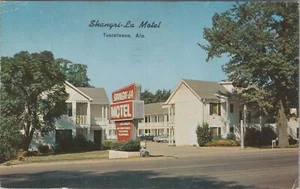 Shangri La Motel Leuchtreklame 50er Autos Tuscaloosa Alabama Postkarte MP5 - Bild 1 von 2