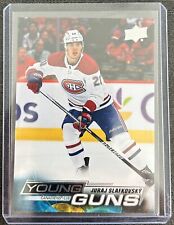 Juraj Slafkovsky 2022-23 Upper Deck Series 2 Young Guns #451