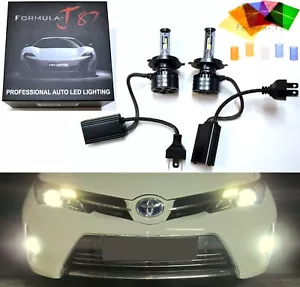 LED Kit F15 140W 9003 HB2 H4 4300K Stock Two Bulbs Fog light Replacement Bright - Picture 1 of 22