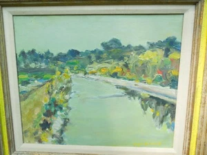 Roger Bernard - Listed Artist Impression Style Oil Painting on Canvass - Bild 1 von 8