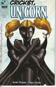 Cómic Cricket Agent of UNICORN Cover A Critter Big Dog Ink Casi Nuevo - Imagen 1 de 1