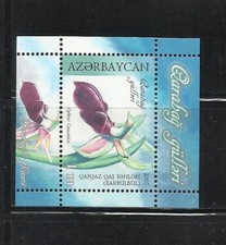 AZERBAIYAN. Año: 2007. Tema: FLORA. FLORES.