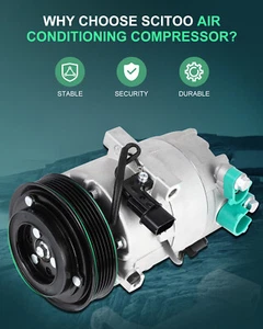 AC A/C Compressors And Clutches for Hyundai Elantra 2011 2012 2013 1.8L - Picture 1 of 6