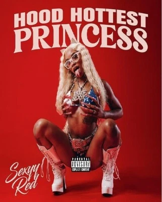 Sexyy Red With New Project Hood Hottest Princess-Poster No Frame, Music Poster - Image 1 of 4