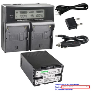 Kastar Battery Multifunction Charger for Sony BP-U98 BP-U90 & Sony PXW-FS5M2 - Picture 1 of 13