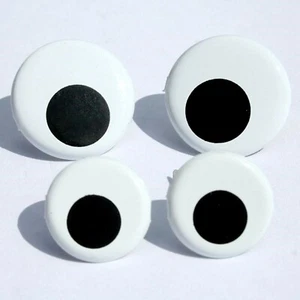 EYE BRADS 2 tamaños ojos redondos álbum de recortes estampado fabricación de tarjetas - Imagen 1 de 1