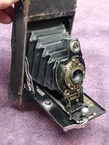 De colección Eastman Kodak No. 2 CÁMARAS AUTOGRÁFICAS BROWNIE BOX 10388 Cámara plegable - Imagen 1 de 24