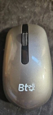 Silver Wireless NO DONGLE  Mouse- Silver/Black- (15008) - Image 1 of 3