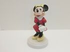 Disney's MINNIE MOUSE Made in Mexico Bisque Porcelain Figurine Statue Yellow Bow