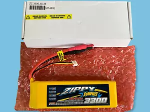 Zippy Compact 3300mAh 3S 11,1V Lipo Akkupack ZC.3300.3s.35 Traxxis - Bild 1 von 1