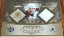 2005-06 Artifacts Treasured Swatches Milan Hejduk #TS-MH #’d 208/275