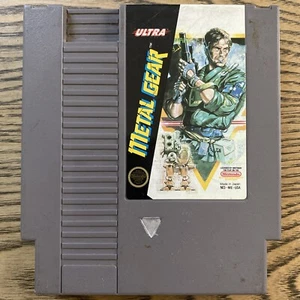 Metal Gear (Nintendo NES, 1987) • Cartridge Only • Tested • Marked • Authentic - Picture 1 of 4