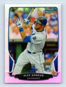 2013 Bowman Chrome Refractors Alex Gordon Kansas City Royals #40 - Picture 1 of 2