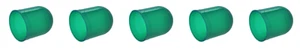 Dark Green Bulb Cover Cap Boots 5-Pack, 10mm T3.25, G3.25, fits 193, 194, 44, 47 - Picture 1 of 3