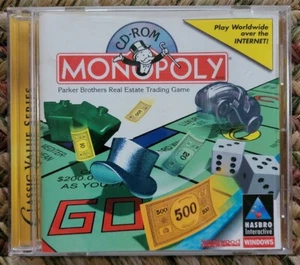 Hasbro Interactive MONOPOLY 1997, PC Computer Game CD-ROM - Picture 1 of 3