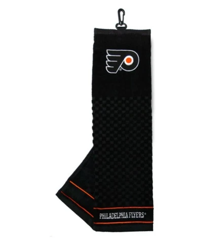 Philadelphia Flyers NHL Embroidered Logo Towel Golf Club Cleaning Cloth 16 x 25" Cover