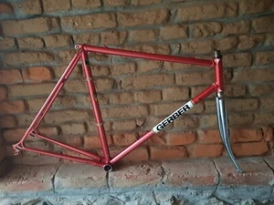 VINTAGE FRAMESET GERBER 700C REYNOLDS 531 DROPS PRO SUNTOUR-TANGE-TF-R - Picture 1 of 12