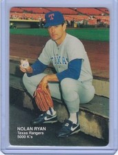 1990 Mother's Cookies NOLAN RYAN #4 * Texas Rangers * 5000 K's
