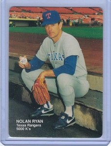 1990 Mother's Cookies NOLAN RYAN #4 * Texas Rangers * 5000 K's