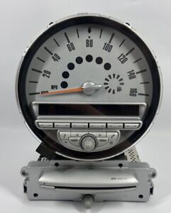 2007 - 2010 Mini Cooper R56 OEM Mini Boost Speedometer and Media USB AM FM Radio
