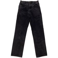 Vintage Versace Classic V2 Slim fit button-fly black jeans mens size 27x29