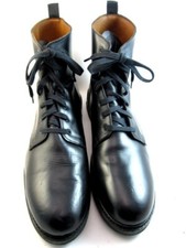 Allen Edmonds "CHAPMAN" WEATHERPROOF Combat Boots 14 D Black (214N)