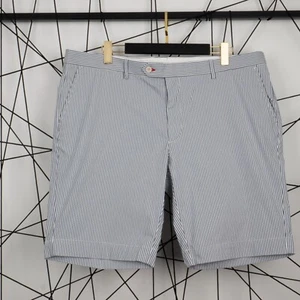Hackett London Men's Striped Blue SANDERSON TAILORED 100% Cotton Chino Shorts 42 - Picture 1 of 18
