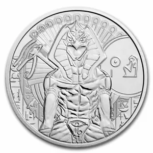 2023 Sierra Leone 1 oz Silber Egyptian Gods: Ra .999 FINE SILVER COIN Prooflike - Bild 1 von 4