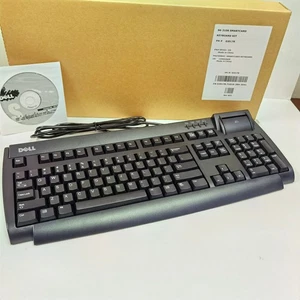 Genuine Dell Keyboard USB with Smart Card Reader - SK-3106 - Picture 1 of 4