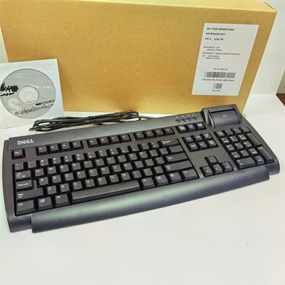 Genuine Dell Keyboard USB with Smart Card Reader - SK-3106 - Image 1 of 4