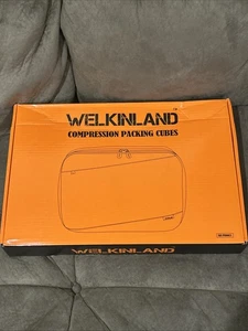 Welkinland 4-teiliges Kompressions-Packwürfel Reiseset passend für Rucksäcke Koffer NEU - Bild 1 von 7