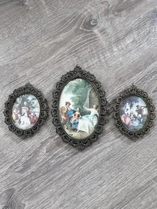 Vintage Action Ornate Frames Prints Germany - Picture 1 of 4