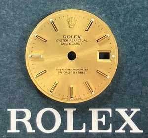 Luminova Genuino 69173 79173 Dial Rolex Datejust Oro ROLEX DATEJUST Dial 2135 - Imagen 1 de 7