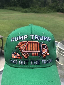 Baseballkappe Dump Trump Take Out The Trash Druckknopflasche Farbe grün Einheitsgröße - Bild 1 von 7