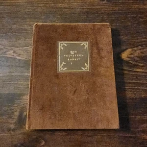 RARE 1974 Limited Edition The Velveteen Rabbit Margery Williams Velvet Cover - Imagen 1 de 11