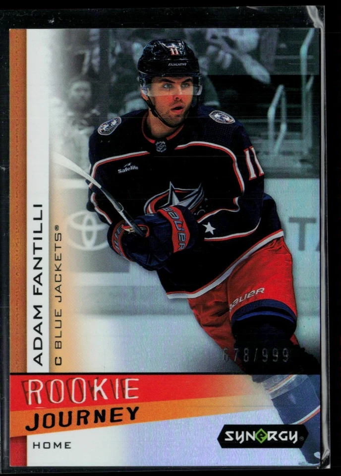 2023-24 Upper Deck Synergy Rookie Journey Home #RJ-11 Adam Fantilli RC 678/999 - Image 1 of 2
