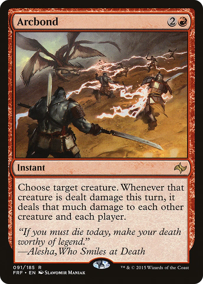 Arcbond #91 (HP) Fate Reforged FRF Magic MTG - Image 1 of 1